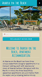 Mobile Screenshot of akaroaonthebeach.com